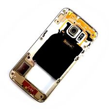 Usado, Samsung Galaxy S6 Edge moldura lateral de metal dourado + vidro de câmera traseira genuíno comprar usado  Enviando para Brazil