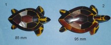 Tortue artisanale nacrée d'occasion  Sanary-sur-Mer