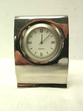 chrome mantel clock for sale  HASSOCKS