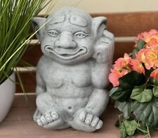 Steinfigur troll hrbohrer gebraucht kaufen  Duisburg