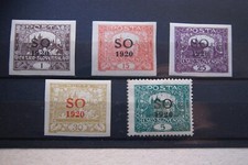 East silesia stamps. for sale  WALTHAM ABBEY
