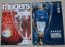 Glasgow rangers manchester for sale  LONDON