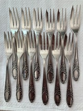Kuchengabeln alpacca silber gebraucht kaufen  Sendenhorst