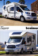 Ford Transit Benimar Tessoro 403 442 485 2015 brochure motorhome caravan English na sprzedaż  PL