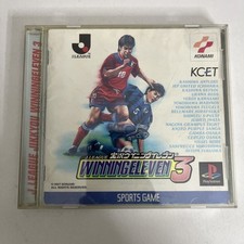 Jogo de futebol J League Jikkyou Winning Eleven 3 PS1 Sony PlayStation NTSC-J JAPÃO, usado comprar usado  Enviando para Brazil