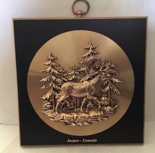 Wooden deer plaque for sale  ST. AUSTELL