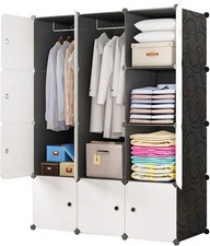 Portable wardrobe closet for sale  SALFORD
