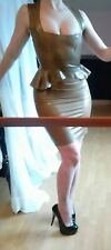 Robe peplum latex d'occasion  Houilles