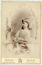 Fillette panier ca.1885 d'occasion  Pagny-sur-Moselle