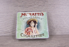 Vintage cigarette tin d'occasion  Expédié en Belgium