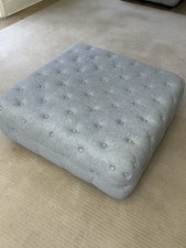 Gray ottoman cube for sale  WINDLESHAM