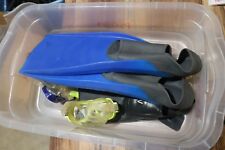 Set flippers snorkeling for sale  East Brunswick