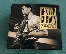 Dexter Gordon - The Complete Prestige Recordings CD Box Set Fully Tested BS2, usado comprar usado  Enviando para Brazil