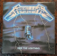 Usado, MetallicA Ride The Lightning 1984 Canada (Banzai) Original LP comprar usado  Enviando para Brazil