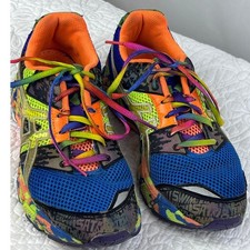 Tênis de corrida ASICS feminino tamanho 6 amarelo/laranja gel Noosa Tri 8 brilhante C301N, usado comprar usado  Enviando para Brazil