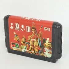 Mega Drive SANGOKUSHI III 3 somente cartucho Sega mdc comprar usado  Enviando para Brazil