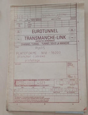 Plan section eurotunnel d'occasion  Merville
