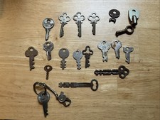 Lot vintage keys for sale  Medway