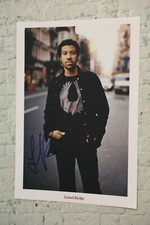 ORIGINAL Autogramm von Lionel Richie. pers. gesammelt. 100% ECHT. GROSSFOTO comprar usado  Enviando para Brazil