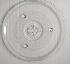 PRATO DE VIDRO PARA FORNO DE MICROONDAS 10-5/8" COM ANEL DE ROLO TOCA-DISCOS, usado comprar usado  Enviando para Brazil