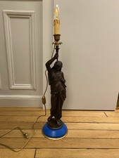 Lampe torchère cariatide d'occasion  Lille-