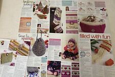 Bundle christmas knitting for sale  KETTERING