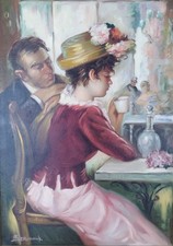 Amanti caffè impressionista usato  Torre del Greco
