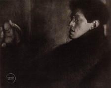 De colección Edward Steichen Impresión Sadakichi Hartmann Grabado Retrato 1903 Mat 11x13 segunda mano  Embacar hacia Mexico