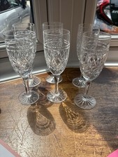 Crystal champagne flute for sale  GILLINGHAM