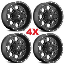 15 JANTES DE REVÓLVER COMBUSTÍVEL AROS 15X8 5 LUG PRETO FRESADO, usado comprar usado  Enviando para Brazil
