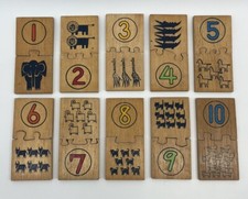Vintage number puzzle for sale  Columbus
