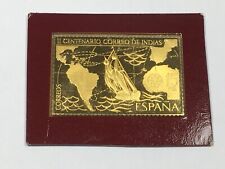 Médaille timbre espagne d'occasion  Pont-sur-Yonne