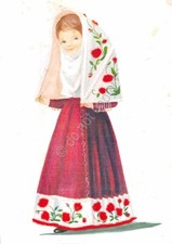 Cartolina costumi tradizionali usato  Milano