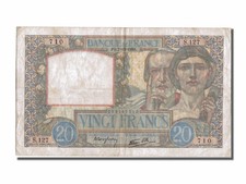 201956 billet francs d'occasion  Lille-