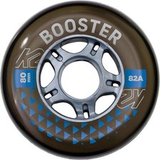 Zestaw kół rolkowych K2 80mm 82A - 4 sztuki, materiał PU, niebieski odcień, do Inline-Sk na sprzedaż  PL