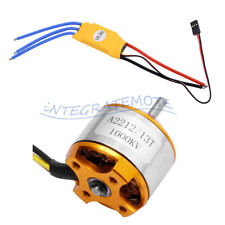 A2212 1000/1400/2200KV Brushless Motor 30A ESC Combo for RC Fixed Wing /Drone comprar usado  Enviando para Brazil