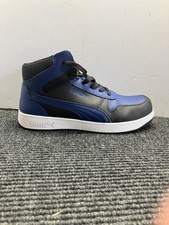 Tênis de trabalho Puma masculino tamanho 9 azul preto cano alto resistente a óleo SR comprar usado Tênis de trabalho Puma masculino tamanho 9 azul preto cano alto resistente a óleo SR comprar usado  Enviando para Brazil