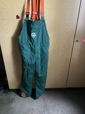 Schnittschutzhose latzhose gr� gebraucht kaufen  Dassel