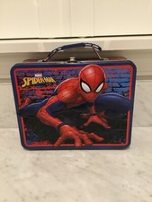 Usado, Bolsa tote de lata Marvel Spider-Man (pose de corpo inteiro) em excelente estado usado comprar usado  Enviando para Brazil