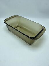 Panela Pyrex Corning 213 marrom âmbar pão carne pão assadeira EE-21 8,5" comprar usado  Enviando para Brazil
