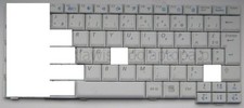 SG23 Klawisz do klawiatury Samsung N135 N138 N140 NC10 NC110 NC120 ND10 N108 N110    , używany na sprzedaż  PL