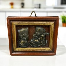 Vtg wax plaque for sale  Las Vegas