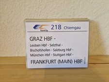 öbb zuglaufschild 218 gebraucht kaufen  Leipzig
