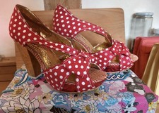 Irregular choice red for sale  EXETER