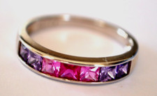 Multicolor 925ersilber ring gebraucht kaufen  Aschaffenburg