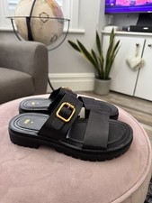 Zara black leather for sale  GRAVESEND