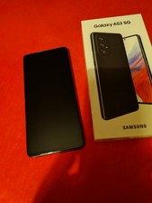 Używany, Samsung Galaxy A53 5 G czarny z oryginalnym opakowaniem na sprzedaż  Wysyłka do Poland