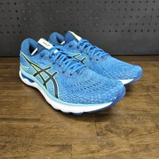 Tênis de corrida ASICS GEL-Nimbus 24 masculino tamanho 12.5 Lake Drive verde perigo NOVO comprar usado  Enviando para Brazil