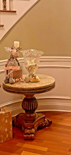 Round marble table for sale  Marlton