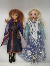 Bonecas Singing Anna & Elsa 11” ⭐️ Frozen 2 ⭐️ Hasbro 2018 - Testado, usado comprar usado  Enviando para Brazil